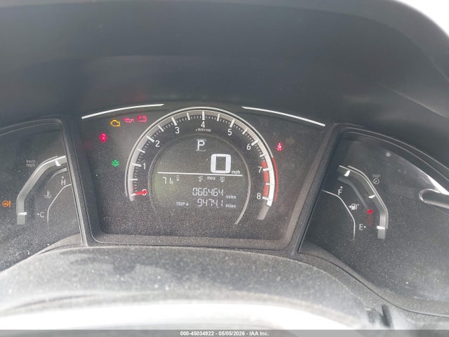 2017 Honda Civic Lx მანქანა იყიდება აუქციონზე, vin: 2HGFC2F57HH572417, აუქციონის ნომერი: 45034922