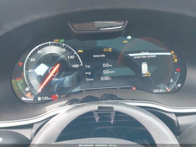 2022 Genesis Gv80 3.5t Awd Prestige Signature მანქანა იყიდება აუქციონზე, vin: KMUHCESC3NU094046, აუქციონის ნომერი: 45034949