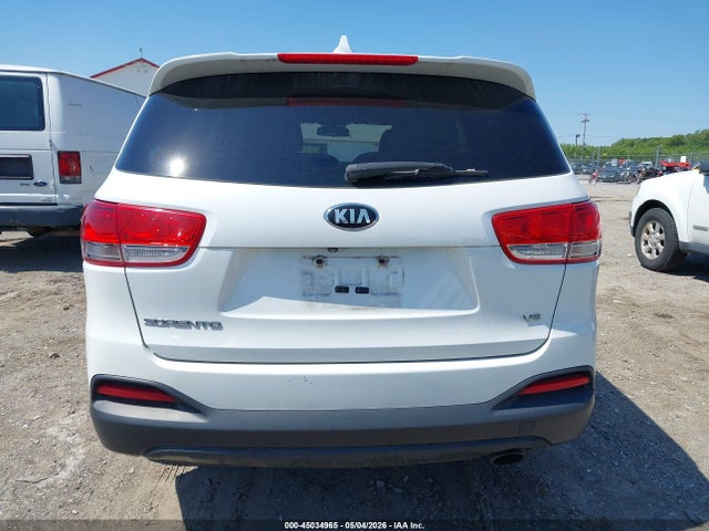 2016 Kia Sorento 3.3l Lx მანქანა იყიდება აუქციონზე, vin: 5XYPGDA58GG003180, აუქციონის ნომერი: 45034965