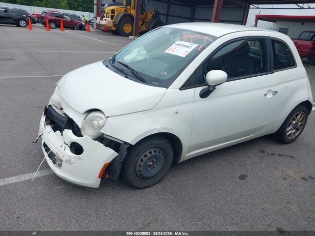 45035002 :رقم المزاد ، 3C3CFFAR1CT124897 vin ، 2012 Fiat 500 Pop مزاد بيع