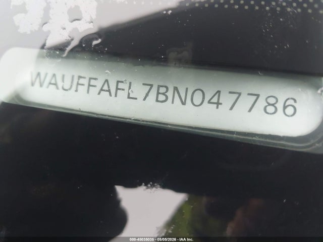 45035035 :رقم المزاد ، WAUFFAFL7BN047786 vin ، 2011 Audi A4 2.0t Premium مزاد بيع