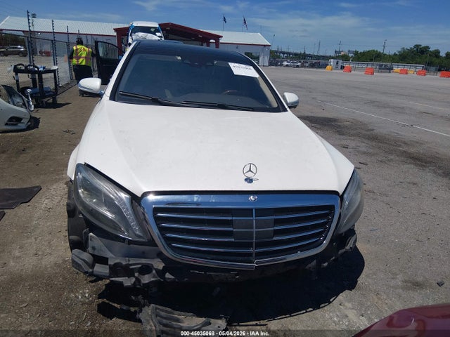 2017 Mercedes-benz S 550 მანქანა იყიდება აუქციონზე, vin: WDDUG8CB7HA318881, აუქციონის ნომერი: 45035068