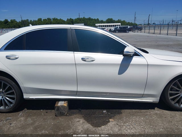 2017 Mercedes-benz S 550 მანქანა იყიდება აუქციონზე, vin: WDDUG8CB7HA318881, აუქციონის ნომერი: 45035068