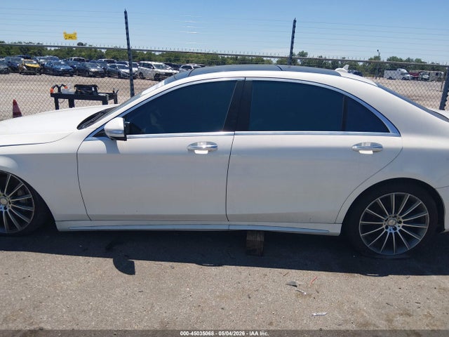2017 Mercedes-benz S 550 მანქანა იყიდება აუქციონზე, vin: WDDUG8CB7HA318881, აუქციონის ნომერი: 45035068