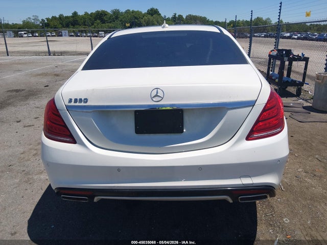 2017 Mercedes-benz S 550 მანქანა იყიდება აუქციონზე, vin: WDDUG8CB7HA318881, აუქციონის ნომერი: 45035068
