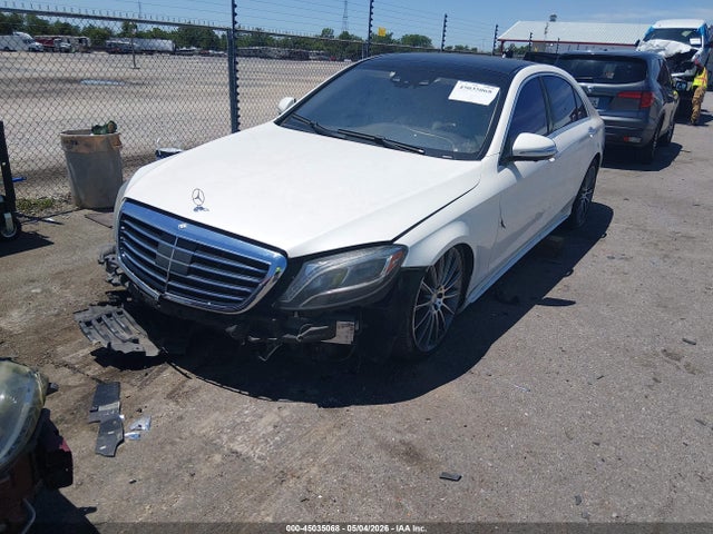 2017 Mercedes-benz S 550 მანქანა იყიდება აუქციონზე, vin: WDDUG8CB7HA318881, აუქციონის ნომერი: 45035068