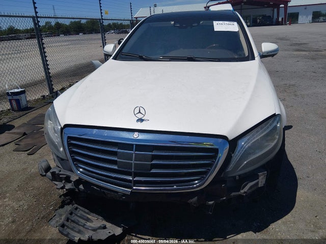2017 Mercedes-benz S 550 მანქანა იყიდება აუქციონზე, vin: WDDUG8CB7HA318881, აუქციონის ნომერი: 45035068