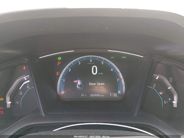 2020 Honda Civic Lx მანქანა იყიდება აუქციონზე, vin: SHHFK7H39LU205686, აუქციონის ნომერი: 45035127