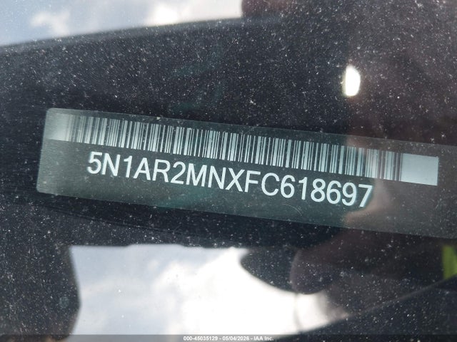 Aukcja sprzedaży 2015 Nissan Pathfinder Sv, vin: 5N1AR2MNXFC618697, numer aukcji: 45035129
