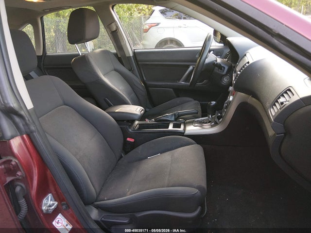 2009 Subaru Legacy 2.5i მანქანა იყიდება აუქციონზე, vin: 4S3BL616597228358, აუქციონის ნომერი: 45035171