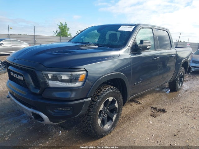 45035183 :رقم المزاد ، 1C6SRFLT3KN528913 vin ، 2019 Ram 1500 Rebel  4x4 5'7 Box مزاد بيع