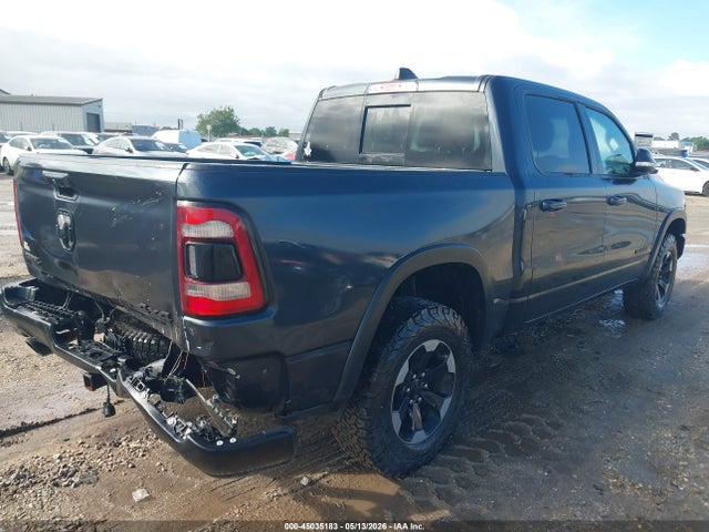45035183 :رقم المزاد ، 1C6SRFLT3KN528913 vin ، 2019 Ram 1500 Rebel  4x4 5'7 Box مزاد بيع