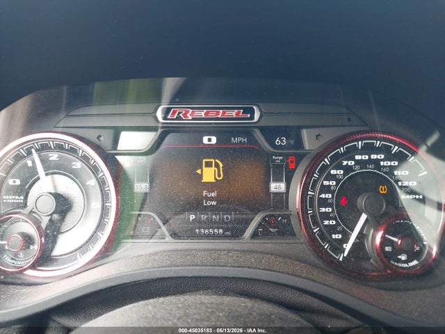 45035183 :رقم المزاد ، 1C6SRFLT3KN528913 vin ، 2019 Ram 1500 Rebel  4x4 5'7 Box مزاد بيع