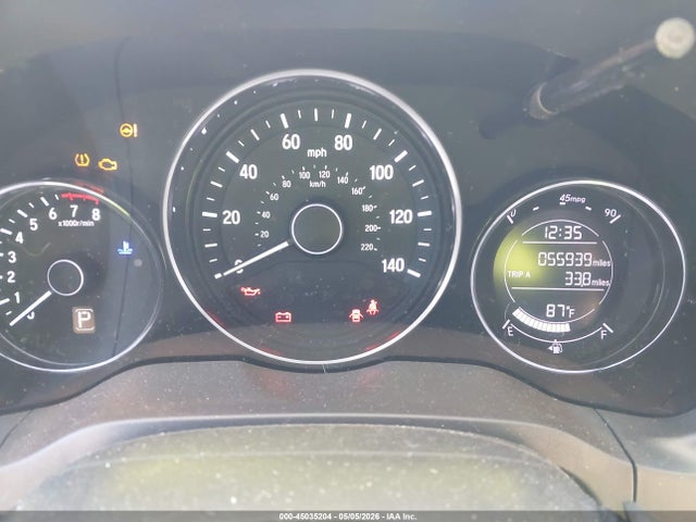 2019 Honda Hr-v Lx მანქანა იყიდება აუქციონზე, vin: 3CZRU5H33KG709652, აუქციონის ნომერი: 45035204