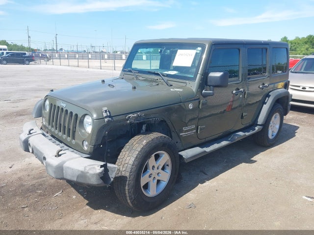 Продажа на аукционе авто 2015 Jeep Wrangler Unlimited Sport, vin: 1C4BJWDG1FL762017, номер лота: 45035214