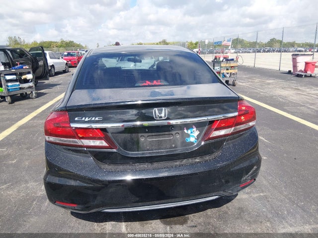 45035215 :رقم المزاد ، 19XFB2F55FE235612 vin ، 2015 Honda Civic Lx مزاد بيع