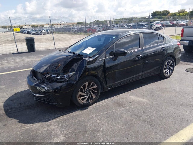 45035215 :رقم المزاد ، 19XFB2F55FE235612 vin ، 2015 Honda Civic Lx مزاد بيع