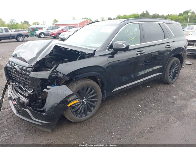 45035244 :رقم المزاد ، KM8R7DGE3SU869811 vin ، 2025 Hyundai Palisade Calligraphy Night Edition مزاد بيع