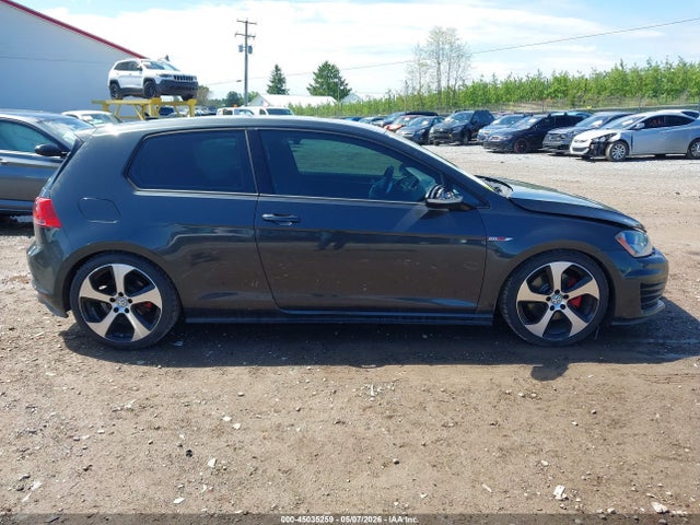 45035259 :رقم المزاد ، 3VWYT7AU3GM003287 vin ، 2016 Volkswagen Golf Gti S 2-door مزاد بيع