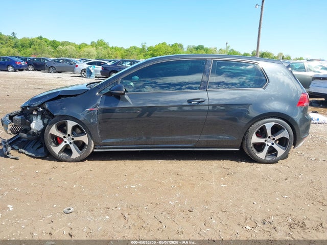 45035259 :رقم المزاد ، 3VWYT7AU3GM003287 vin ، 2016 Volkswagen Golf Gti S 2-door مزاد بيع