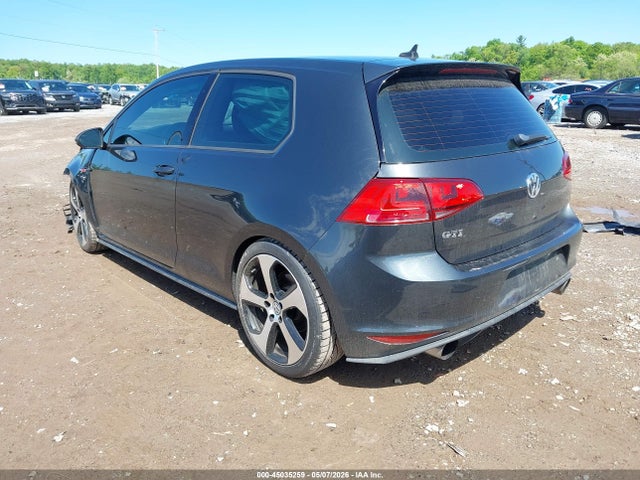 45035259 :رقم المزاد ، 3VWYT7AU3GM003287 vin ، 2016 Volkswagen Golf Gti S 2-door مزاد بيع