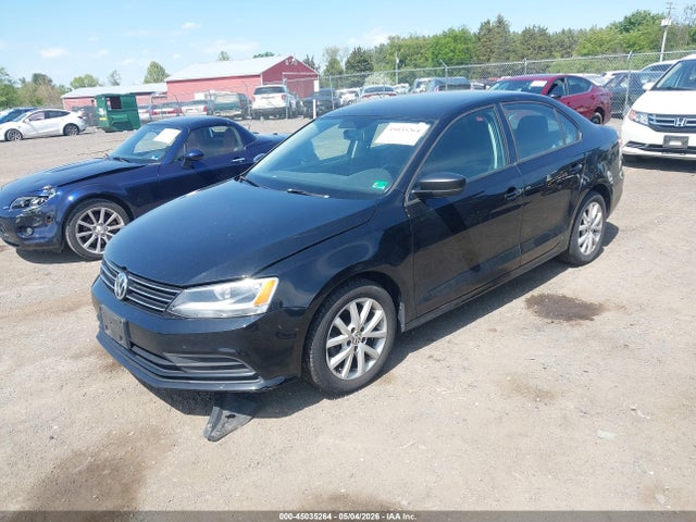 2015 Volkswagen Jetta 1.8t Se მანქანა იყიდება აუქციონზე, vin: 3VWD17AJ8FM298265, აუქციონის ნომერი: 45035264