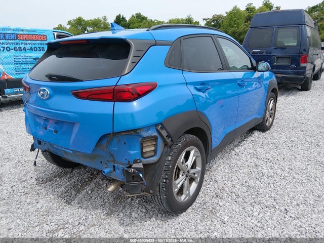 45035439 :رقم المزاد ، KM8K62AB7NU853333 vin ، 2022 Hyundai Kona Sel مزاد بيع