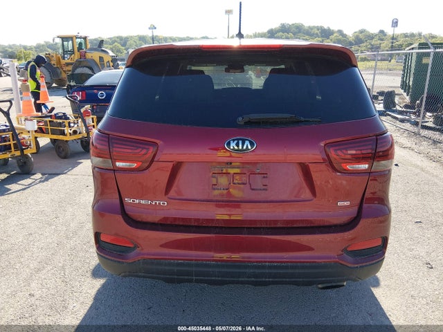 2019 Kia Sorento 2.4l Lx მანქანა იყიდება აუქციონზე, vin: 5XYPG4A37KG521384, აუქციონის ნომერი: 45035448