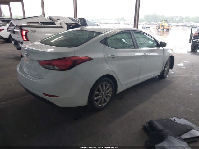 Aukcja sprzedaży 2016 Hyundai Elantra Se, vin: 5NPDH4AE8GH744759, numer aukcji: 45035491