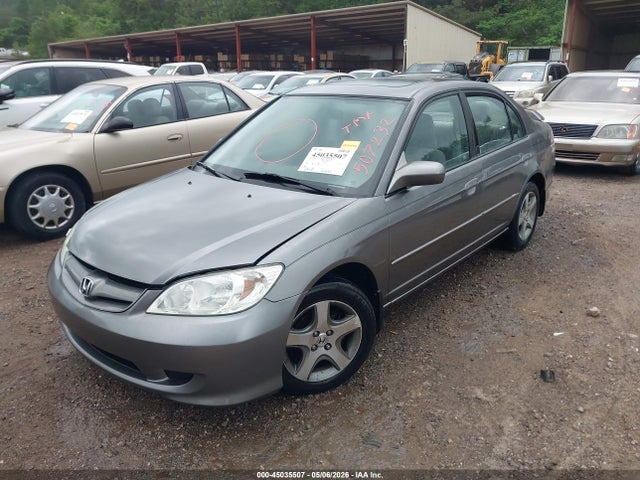 Aukcja sprzedaży 2005 Honda Civic Ex, vin: 2HGES26855H507232, numer aukcji: 45035507