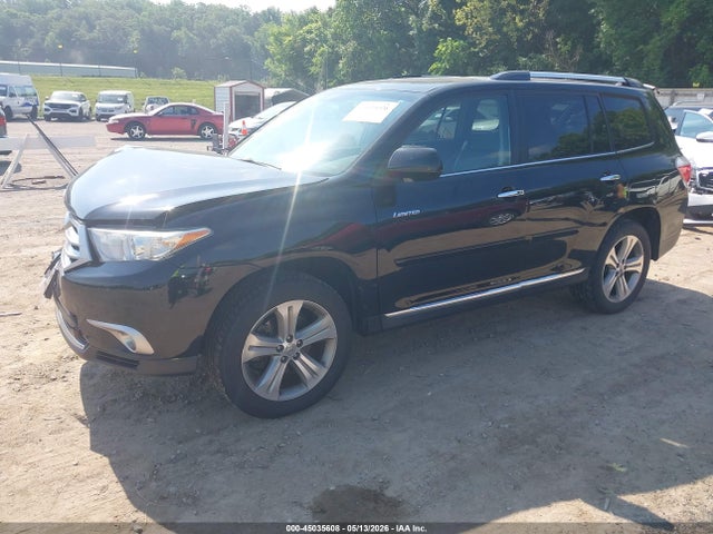 45035608 :رقم المزاد ، 5TDDK3EH2DS176403 vin ، 2013 Toyota Highlander Limited V6 مزاد بيع