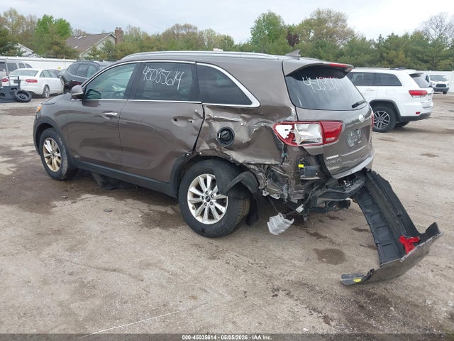 2019 Kia Sorento 2.4l Lx მანქანა იყიდება აუქციონზე, vin: 5XYPGDA33KG574471, აუქციონის ნომერი: 45035614