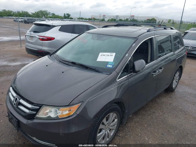 45035630 :رقم المزاد ، 5FNRL5H6XEB067010 vin ، 2014 Honda Odyssey Ex-l مزاد بيع