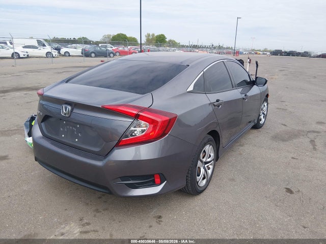 Honda Civic Lx 2018 19XFC2F59JE017338 Image 4