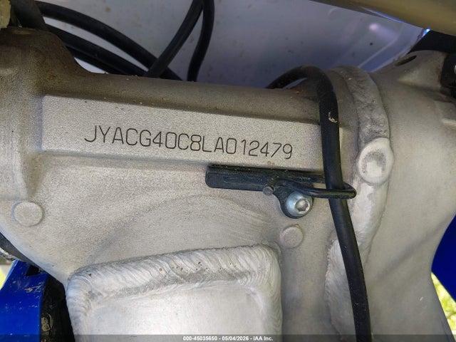 45035650 :رقم المزاد ، JYACG40C8LA012479 vin ، 2020 Yamaha Yz250 F مزاد بيع