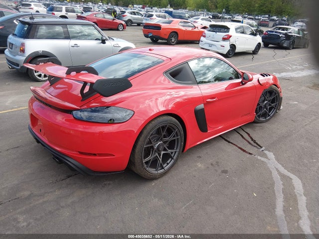 Продажа на аукционе авто 2025 Porsche 718 Cayman Gt4 Rs, vin: WP0AE2A89SK272107, номер лота: 45035652