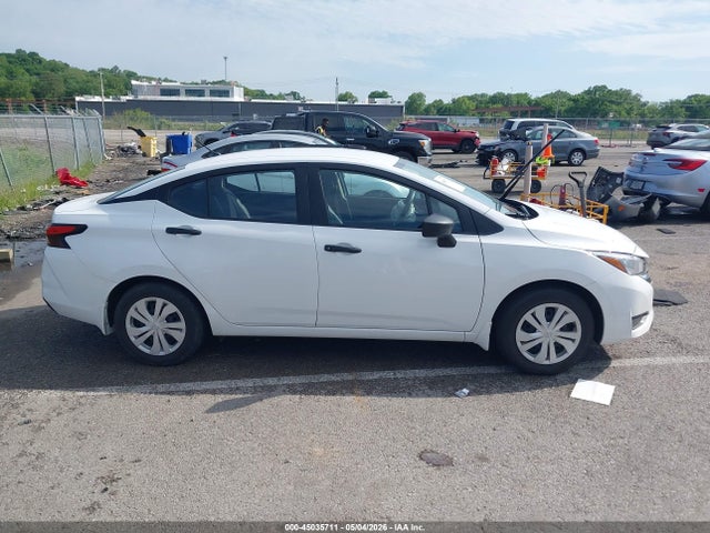 2025 Nissan Versa 1.6 S მანქანა იყიდება აუქციონზე, vin: 3N1CN8BV2SL852624, აუქციონის ნომერი: 45035711