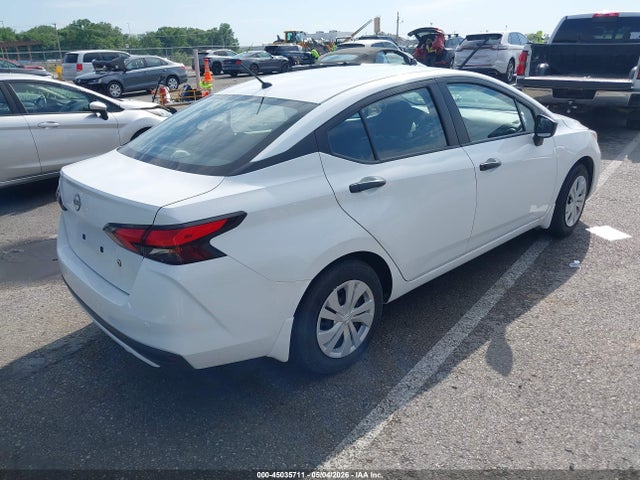 2025 Nissan Versa 1.6 S მანქანა იყიდება აუქციონზე, vin: 3N1CN8BV2SL852624, აუქციონის ნომერი: 45035711