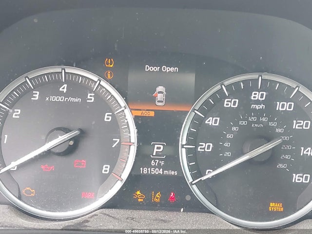 Auction sale of the 2018 Acura Tlx Tech Pkg, vin: 19UUB1F59JA000550, lot number: 45035750