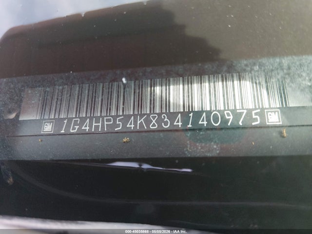 Продаж на аукціоні авто 2003 Buick Lesabre Custom, vin: 1G4HP54K834140975, номер лоту: 45035868