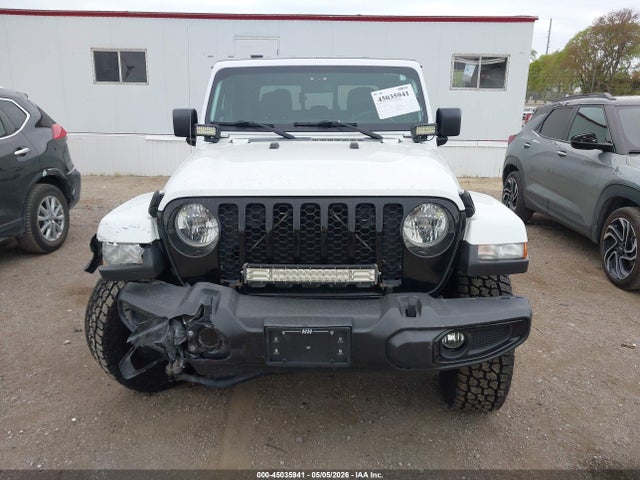 45035941 :رقم المزاد ، 1C6HJTAG5ML534216 vin ، 2021 Jeep Gladiator Willys Sport 4x4 مزاد بيع