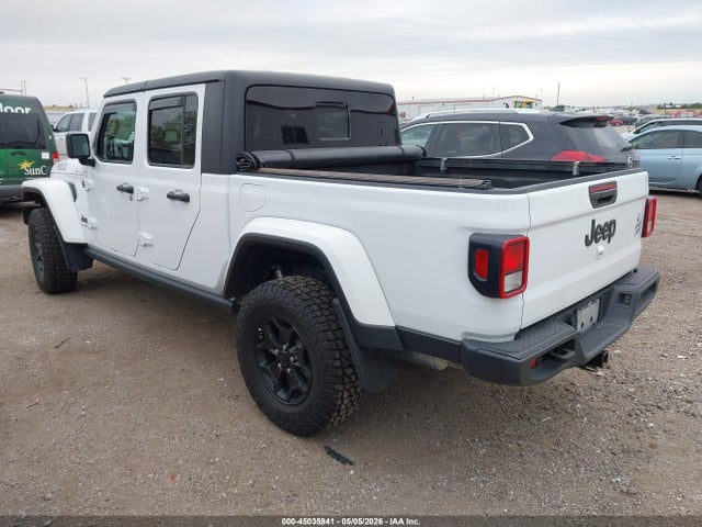 45035941 :رقم المزاد ، 1C6HJTAG5ML534216 vin ، 2021 Jeep Gladiator Willys Sport 4x4 مزاد بيع