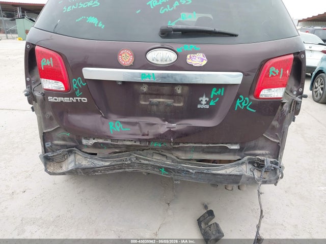 2011 Kia Sorento Lx მანქანა იყიდება აუქციონზე, vin: 5XYKT3A19BG185784, აუქციონის ნომერი: 45035962