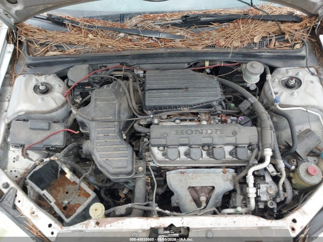 2002 Honda Civic Lx მანქანა იყიდება აუქციონზე, vin: 1HGES16592L067840, აუქციონის ნომერი: 45035980
