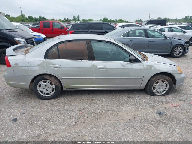2002 Honda Civic Lx მანქანა იყიდება აუქციონზე, vin: 1HGES16592L067840, აუქციონის ნომერი: 45035980