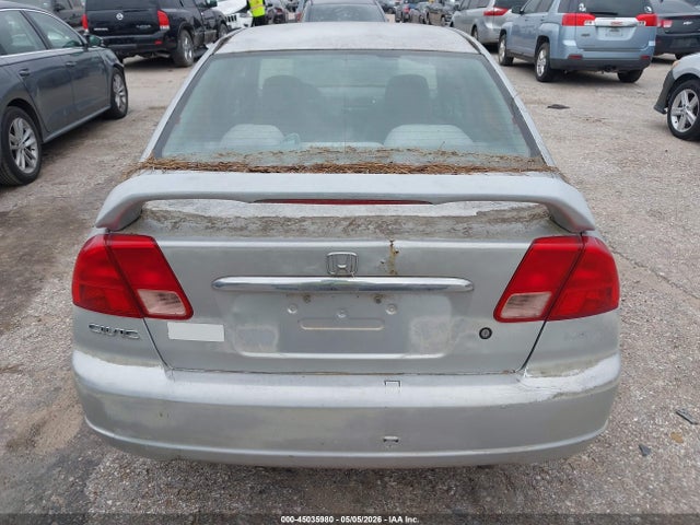 2002 Honda Civic Lx მანქანა იყიდება აუქციონზე, vin: 1HGES16592L067840, აუქციონის ნომერი: 45035980