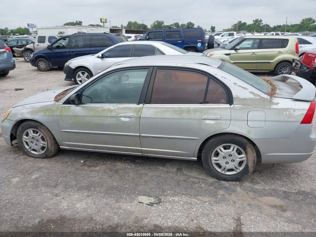 2002 Honda Civic Lx მანქანა იყიდება აუქციონზე, vin: 1HGES16592L067840, აუქციონის ნომერი: 45035980