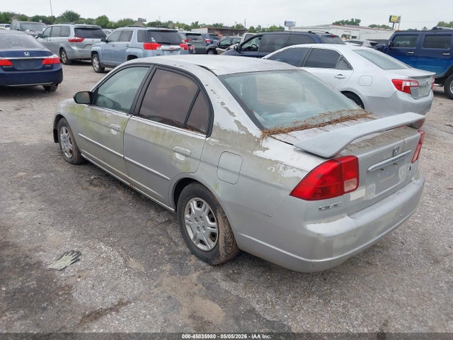 2002 Honda Civic Lx მანქანა იყიდება აუქციონზე, vin: 1HGES16592L067840, აუქციონის ნომერი: 45035980