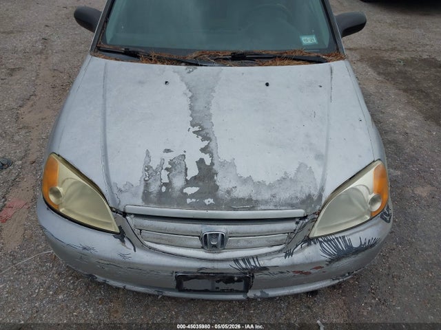 2002 Honda Civic Lx მანქანა იყიდება აუქციონზე, vin: 1HGES16592L067840, აუქციონის ნომერი: 45035980