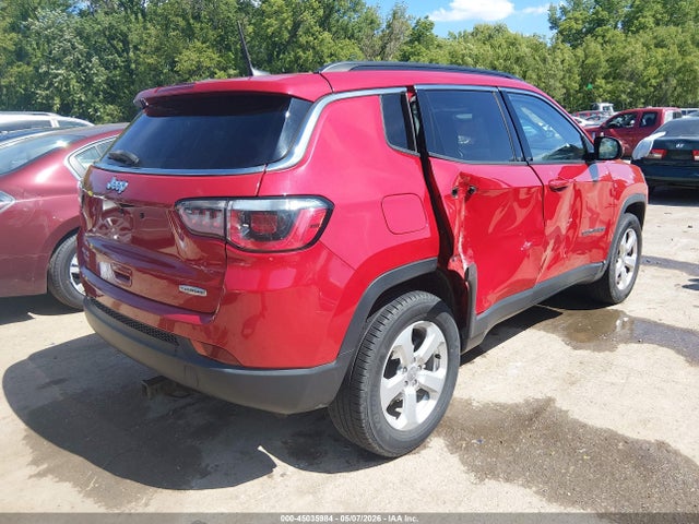 Aukcja sprzedaży 2018 Jeep Compass Latitude 4x4, vin: 3C4NJDBB2JT111940, numer aukcji: 45035984